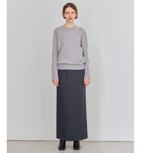 BEIGE,「MONTAIGNE / ウールロングスカート」|スカート|
