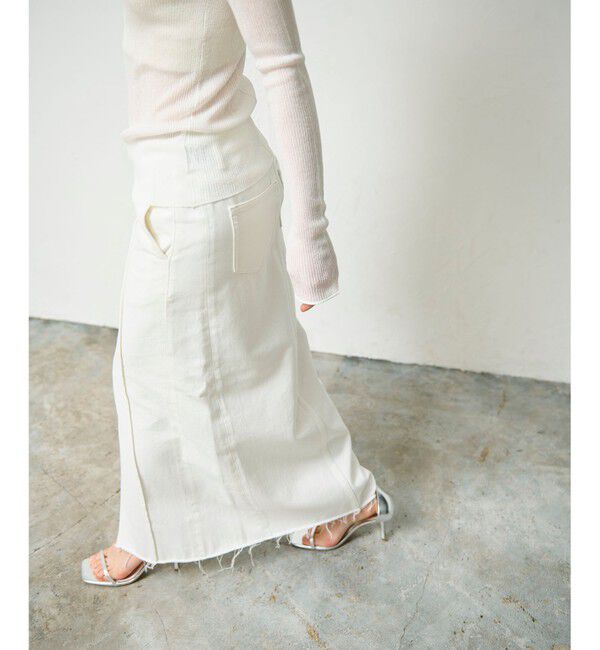 Grace Class「デニムタイトロングスカート」|スカート|