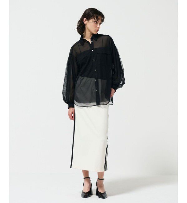 Diagram「チュールレイヤードシャツ」|シャツ・ブラウス|