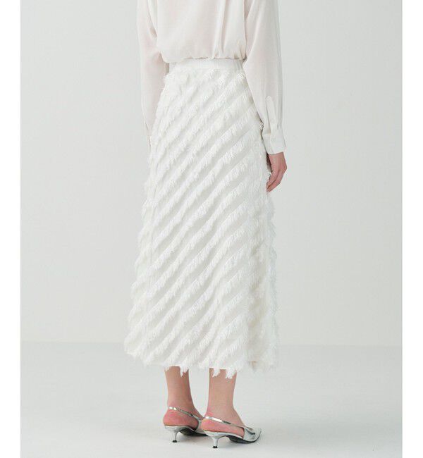 Grace Class「フェザーバイアスロングスカート」|スカート|