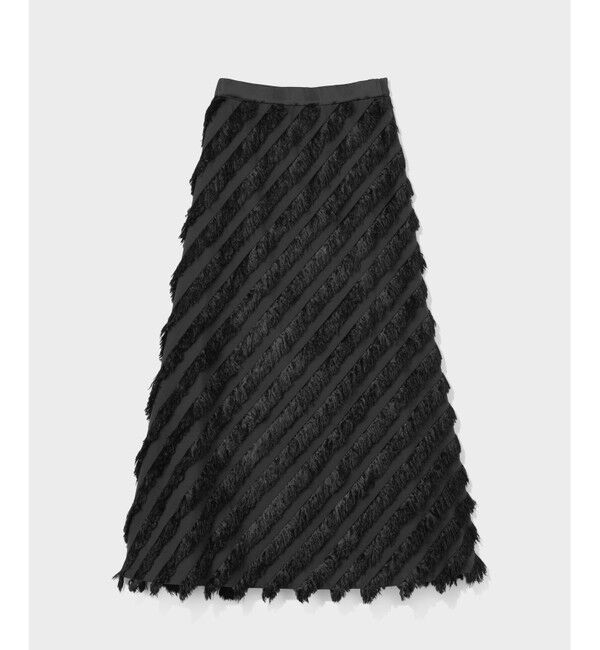 Grace Class「フェザーバイアスロングスカート」|スカート|