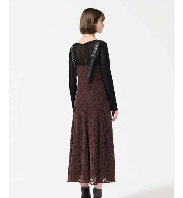 GRACE CONTINENTAL「モールレースキャミワンピース」|ワンピース|