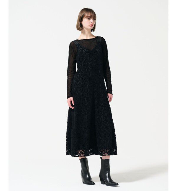 GRACE CONTINENTAL「モールレースキャミワンピース」|ワンピース|