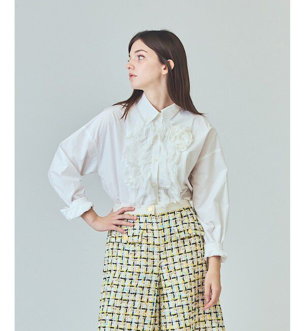 Grace Class「コサージュドレスシャツ」|シャツ・ブラウス|