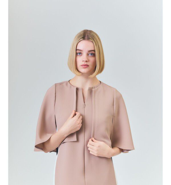 Grace Class「ケープレイヤードドレス」|ワンピース|