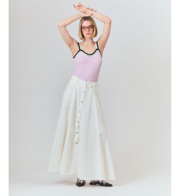 Grace Class「サーキュラーデニムスカート」|スカート|