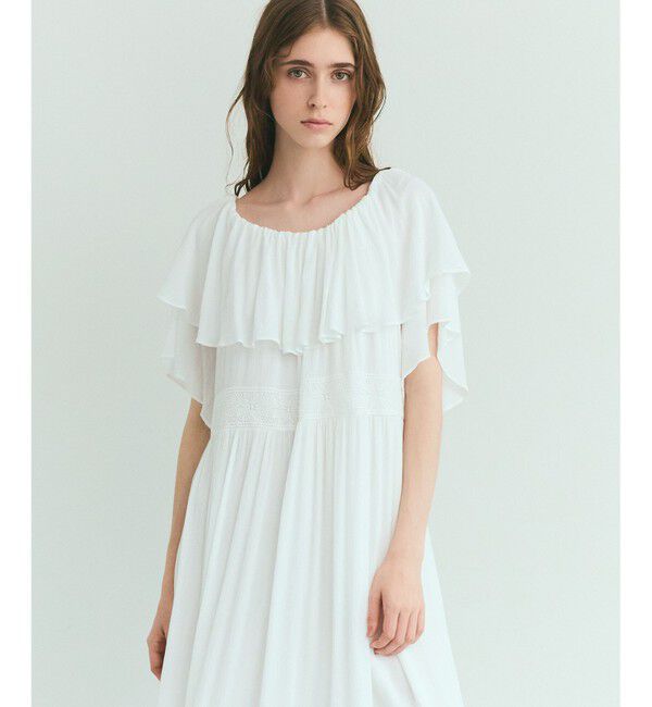 Grace Class「ラッフルレース切替マキシ」|ワンピース|