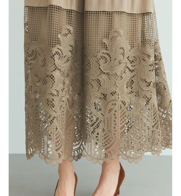 Grace Class「ラッフルレース切替マキシ」|ワンピース|