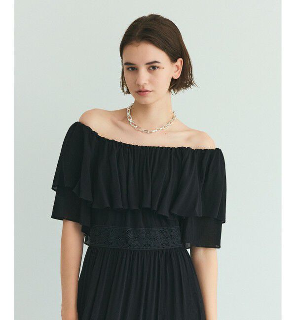 Grace Class「ラッフルレース切替マキシ」|ワンピース|