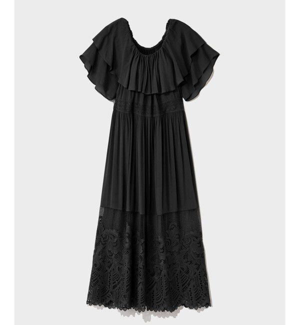 Grace Class「ラッフルレース切替マキシ」|ワンピース|