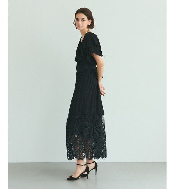 Grace Class「ラッフルレース切替マキシ」|ワンピース|