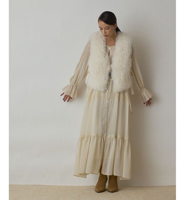 GRACE CONTINENTAL「ショ－トファ－ジレ」|その他|