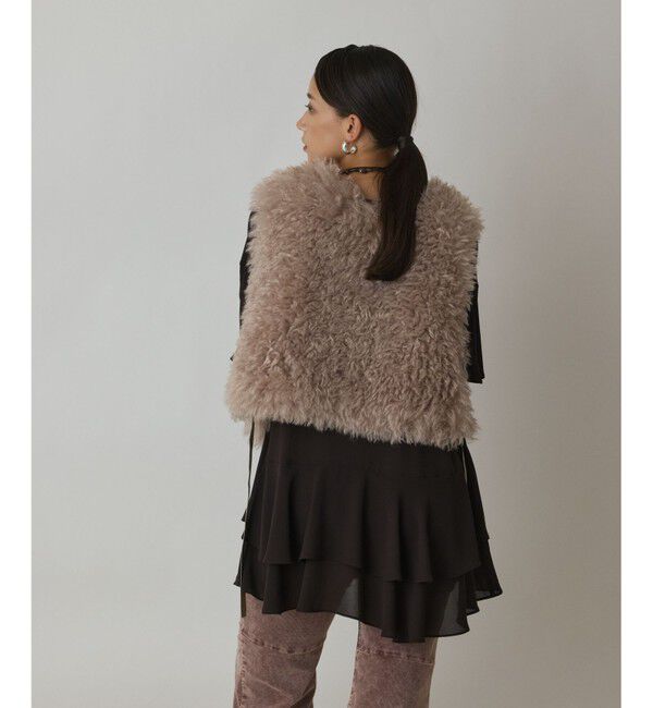 GRACE CONTINENTAL「ショ－トファ－ジレ」|その他|