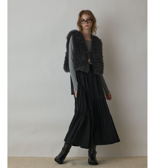 GRACE CONTINENTAL「ショ－トファ－ジレ」|その他|