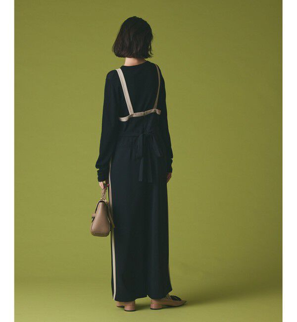 Grace Class「トリアセバイカラーサロペット」|オールインワン|