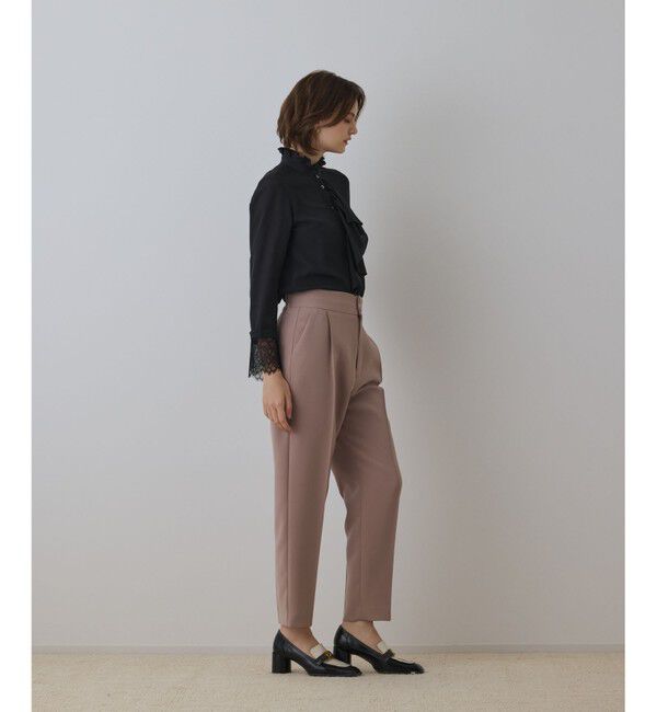GRACE CONTINENTAL「ハイウエストテーパードパンツ」|その他|