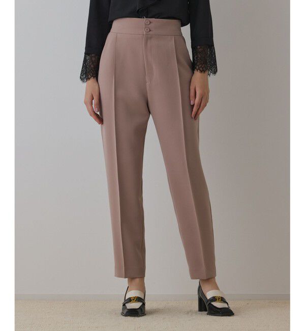 GRACE CONTINENTAL「ハイウエストテーパードパンツ」|その他|