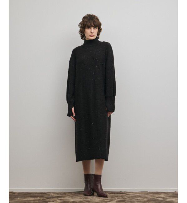 GRACE CONTINENTAL「スパンコールニットワンピース」|ワンピース|