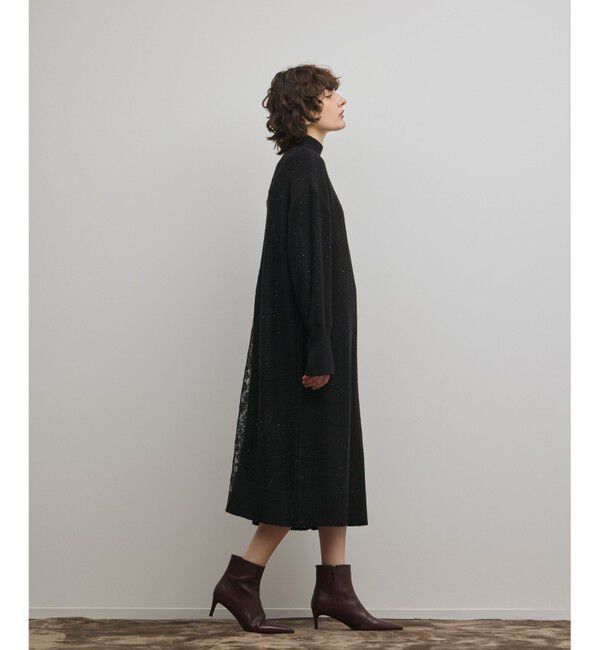 GRACE CONTINENTAL「スパンコールニットワンピース」|ワンピース|