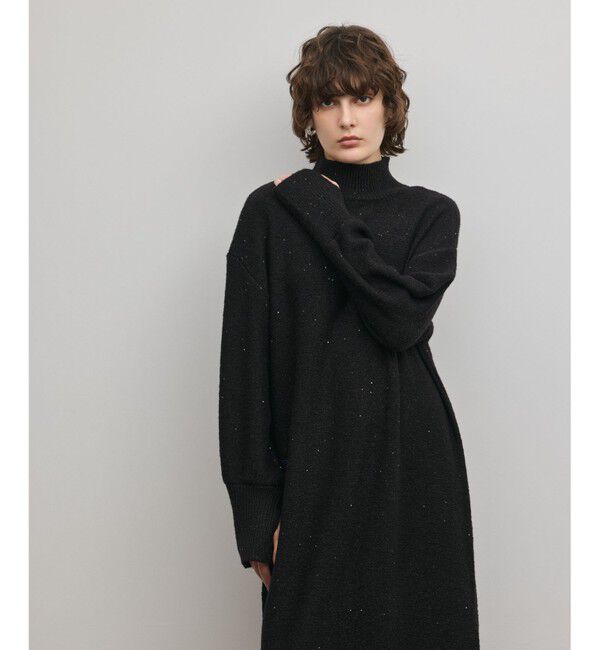 GRACE CONTINENTAL「スパンコールニットワンピース」|ワンピース|