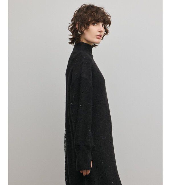 GRACE CONTINENTAL「スパンコールニットワンピース」|ワンピース|