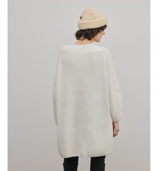 GRACE CONTINENTAL「エンブロイダリーニットワンピース」|ワンピース|