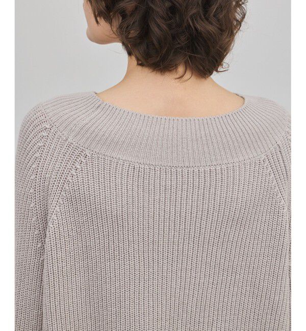 GRACE CONTINENTAL「エンブロイダリーニットワンピース」|ワンピース|