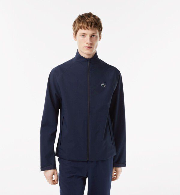 LACOSTE「撥水ミニマルゴルフウィンドブレイカー」|その他|ネイビー