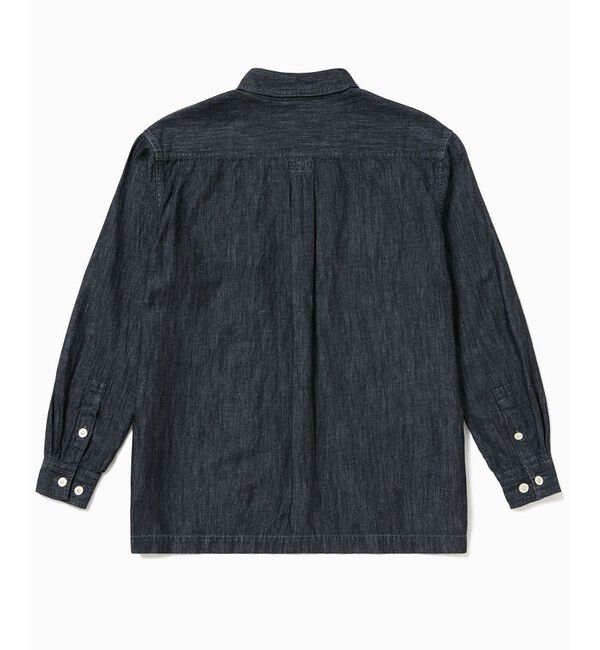 LACOSTE「コットンリネンデニムシャツジャケット」|シャツ・ブラウス|