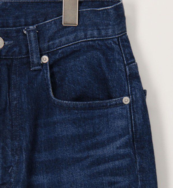 Rie Miller「【RM denim】スリットクロップドハイウエストデニム」|デニム|