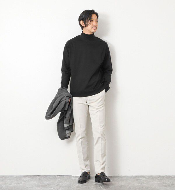 NOLLEY'S goodman「《ビジカジ対応》シルケットスムースドレスL/S TN Tシャツ 25AW」|Tシャツ・カットソー|