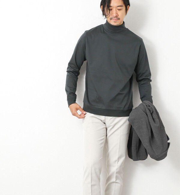 NOLLEY'S goodman「《ビジカジ対応》シルケットスムースドレスL/S TN Tシャツ 25AW」|Tシャツ・カットソー|