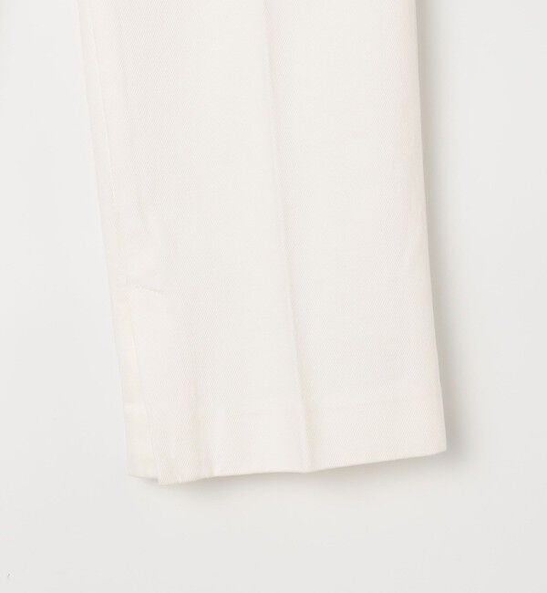 Rie Miller「【RM denim】スリットクロップドセンタープレスデニム」|デニム|