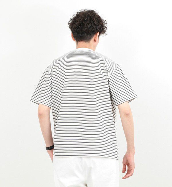 NOLLEY'S goodman「シルケットボーダーTシャツ / クルーネック / 26SS」|Tシャツ・カットソー|