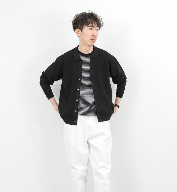 NOLLEY'S goodman「シルケットボーダーTシャツ / クルーネック / 26SS」|Tシャツ・カットソー|