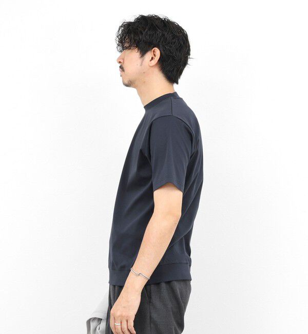 NOLLEY'S goodman「《ビジカジ対応》シルケットスムース クルーネックドレスTシャツ 26SS」|Tシャツ・カットソー|