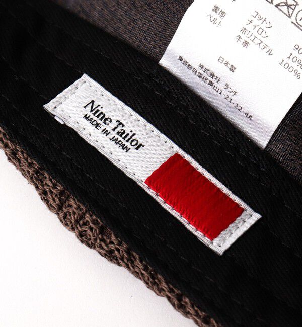 NOLLEY'S goodman「【Nine Tailor/ナインテーラー】Gardenia Cap N-1638」|キャップ・キャスケット|