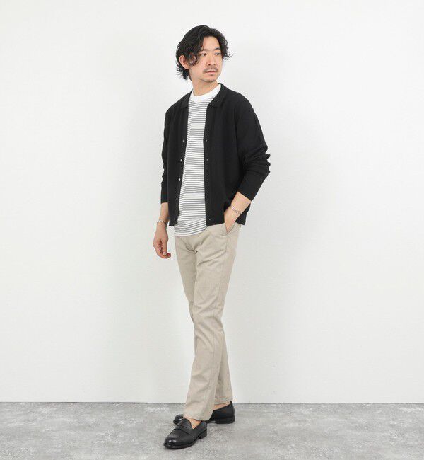 NOLLEY'S goodman「《ビジカジ対応》綿麻COOLMAX スリムフィットパンツ 26SS」|チノ|