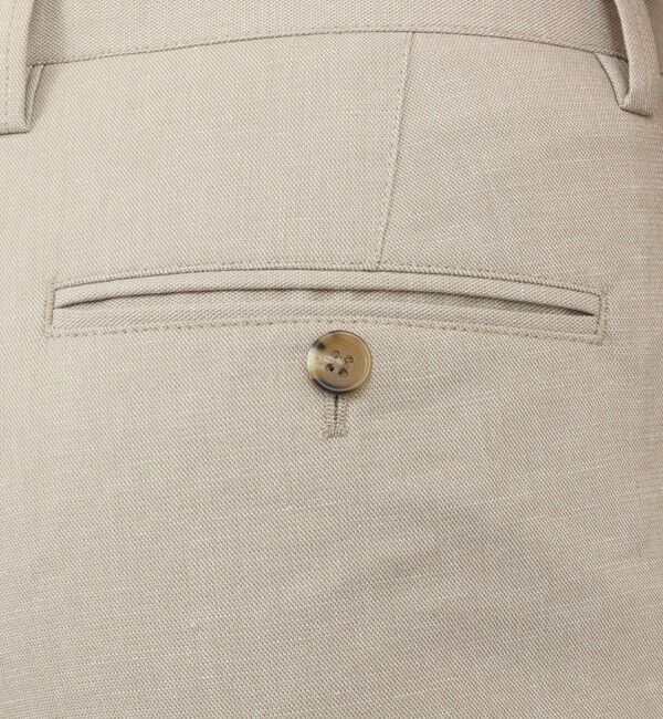 NOLLEY'S goodman「《ビジカジ対応》綿麻COOLMAX スリムフィットパンツ 26SS」|チノ|