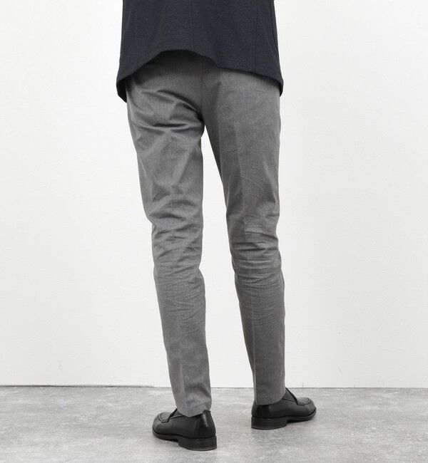 NOLLEY'S goodman「《ビジカジ対応》綿麻COOLMAX スリムフィットパンツ 26SS」|チノ|