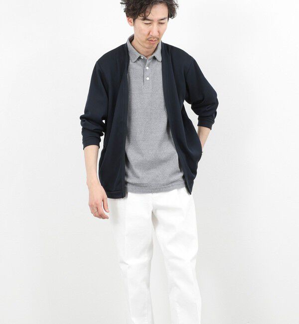 NOLLEY'S goodman「針抜きジャージ ボタンレスカーディガン 26SS」|カーディガン|