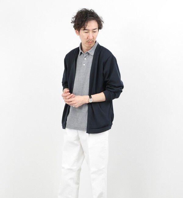 NOLLEY'S goodman「針抜きジャージ ボタンレスカーディガン 26SS」|カーディガン|