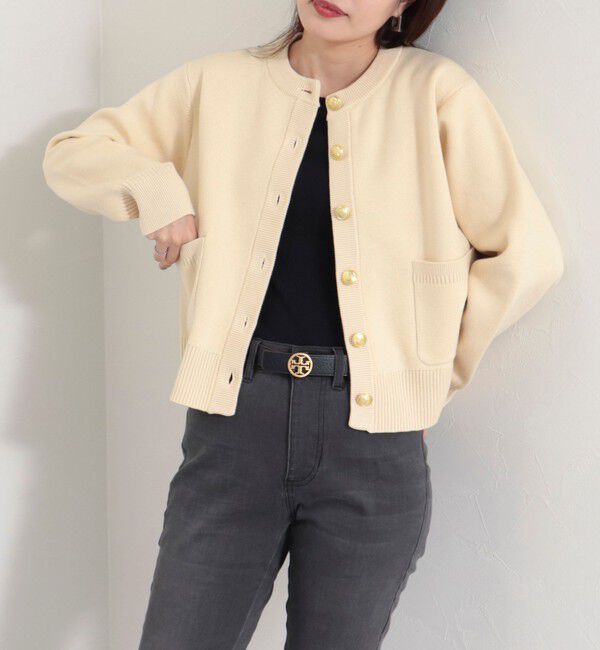 fredy emue「ミラノリブポケット付きカーディガン」|カーディガン|