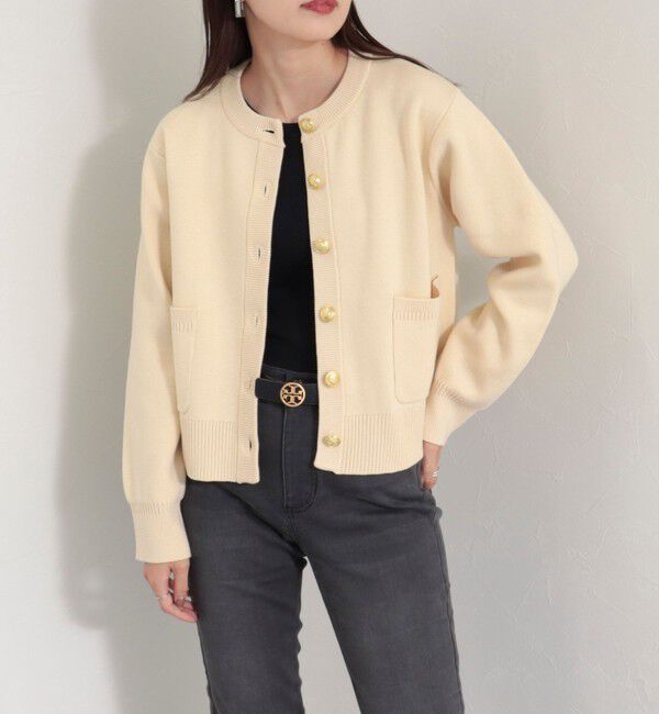 fredy emue「ミラノリブポケット付きカーディガン」|カーディガン|