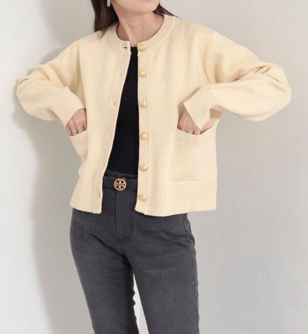 fredy emue「ミラノリブポケット付きカーディガン」|カーディガン|