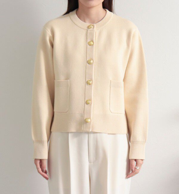 fredy emue「ミラノリブポケット付きカーディガン」|カーディガン|
