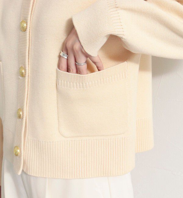 fredy emue「ミラノリブポケット付きカーディガン」|カーディガン|