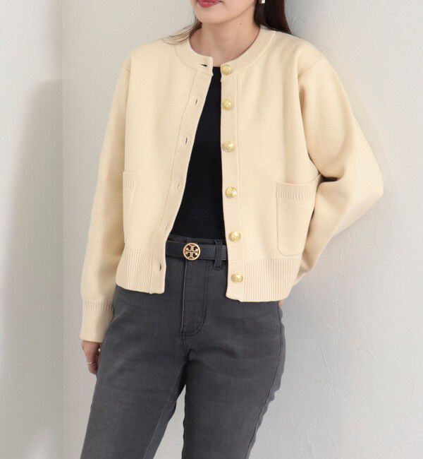 fredy emue「ミラノリブポケット付きカーディガン」|カーディガン|