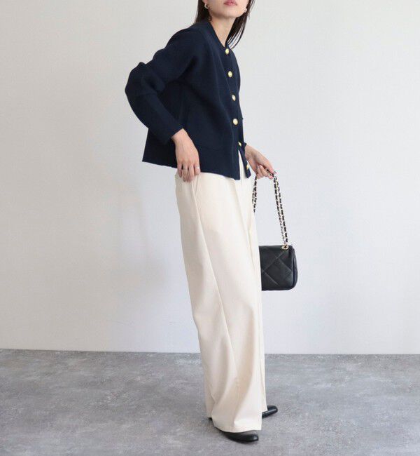 fredy emue「ミラノリブポケット付きカーディガン」|カーディガン|