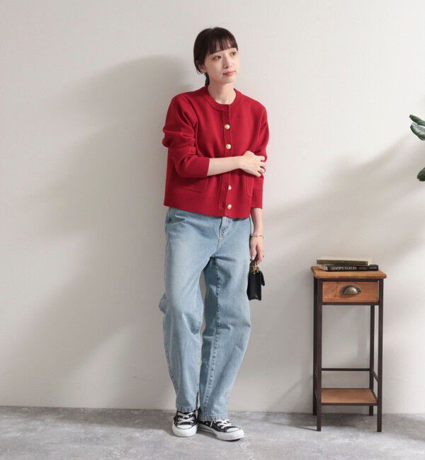 fredy emue「ミラノリブポケット付きカーディガン」|カーディガン|